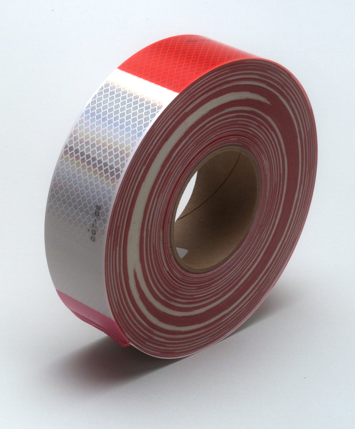 7000030833 - 3M Diamond Grade Conspicuity Markings 983-32, Red/White, 67533, 2 in x 150 ft