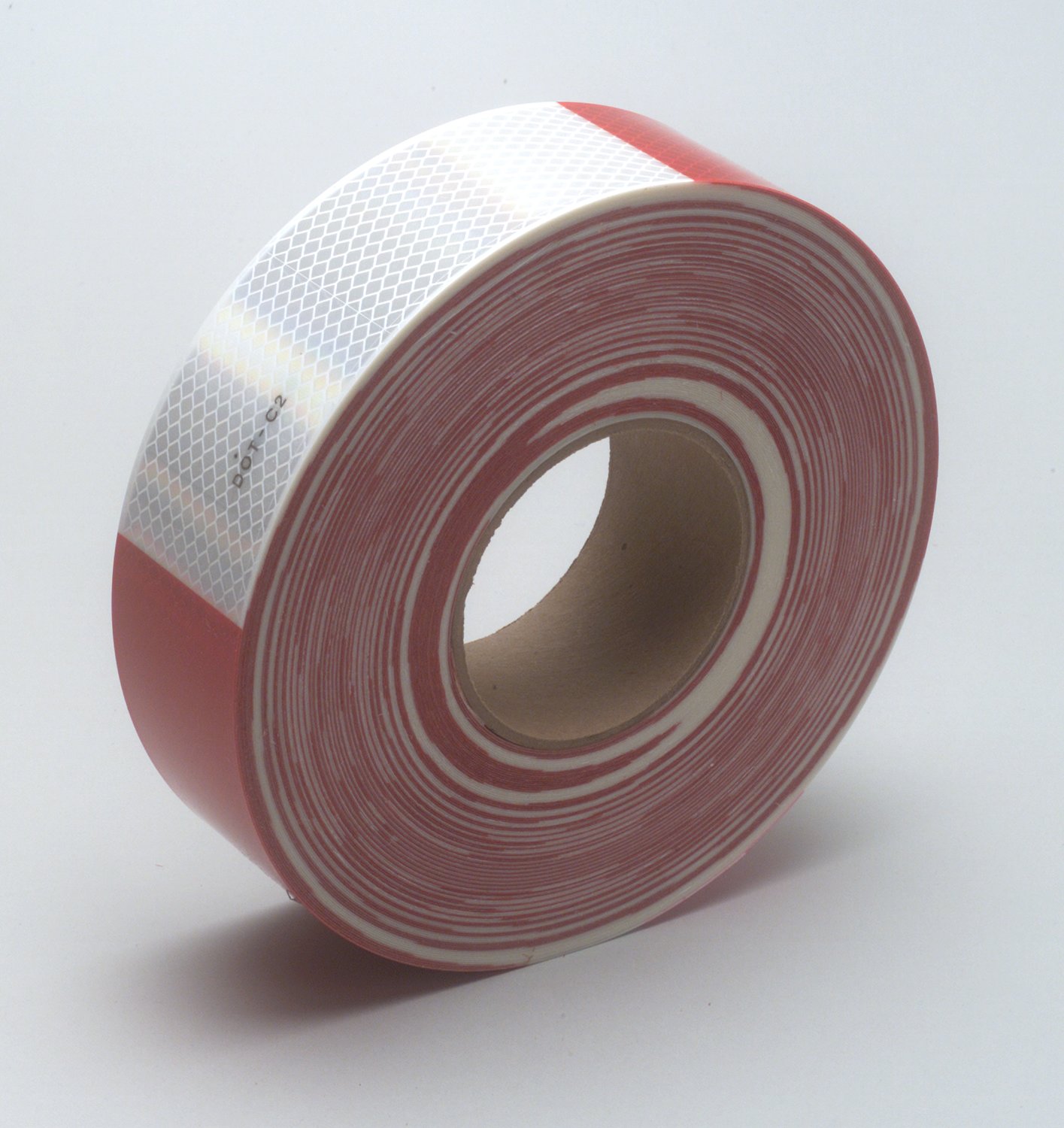 7000004885 - 3M Diamond Grade Conspicuity Markings 983-326, Red/White, 67535, 2 in x 150 ft