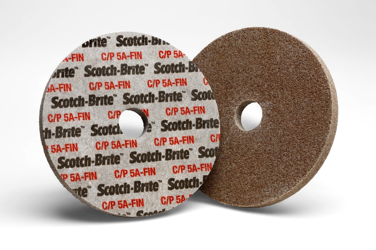 7010309346 - Scotch-Brite Cut and Polish Unitized Wheel, CP-UW, 5A Fine, 6 in x 3/4 in x 1/2 in, 2 ea/Case