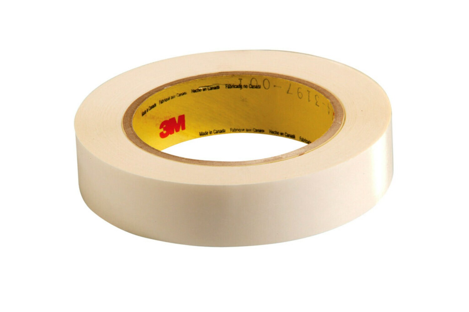 7010291442 - 3M Double Coated Tape 444, Clear, 48 in x 108 yd, 3.9 mil, 1 roll per
case