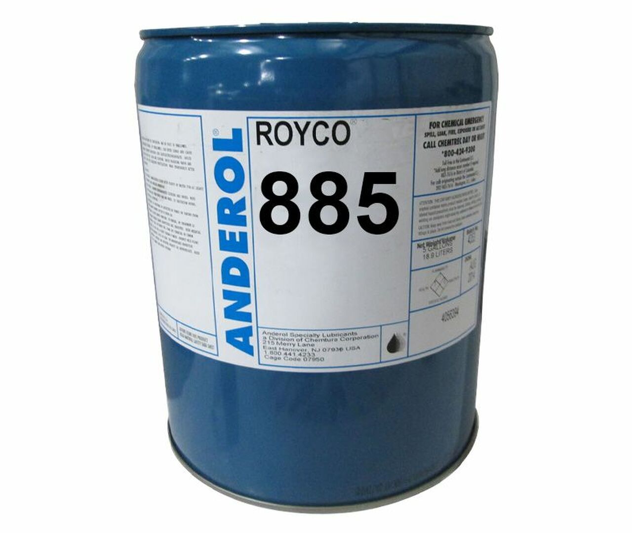  - Royco 885 Lubricating Oil Aircraft Instrument Low Volatility Synthetic Base - 5 Gallon