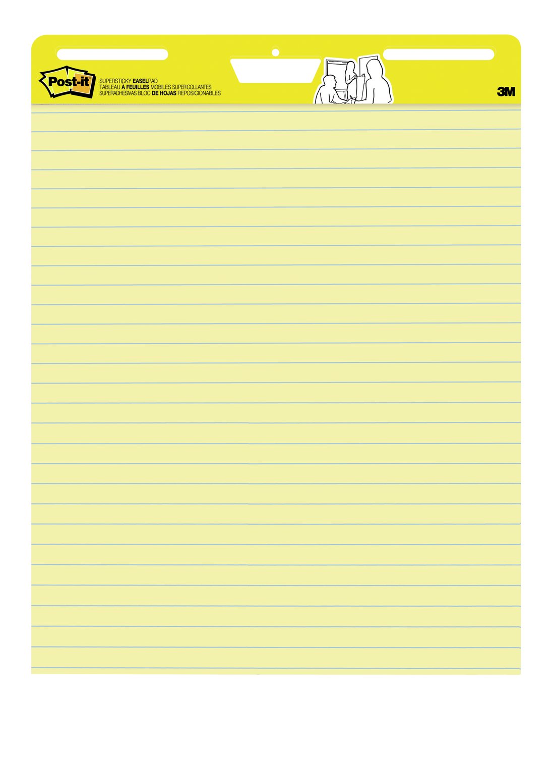 7100291791 - Post-it Easel Pad 561, 25 in x 30 in x .25 in (63.5 cm x 76.2 cm), 100% PEFC, SGSCH-PEFC-COC-110078