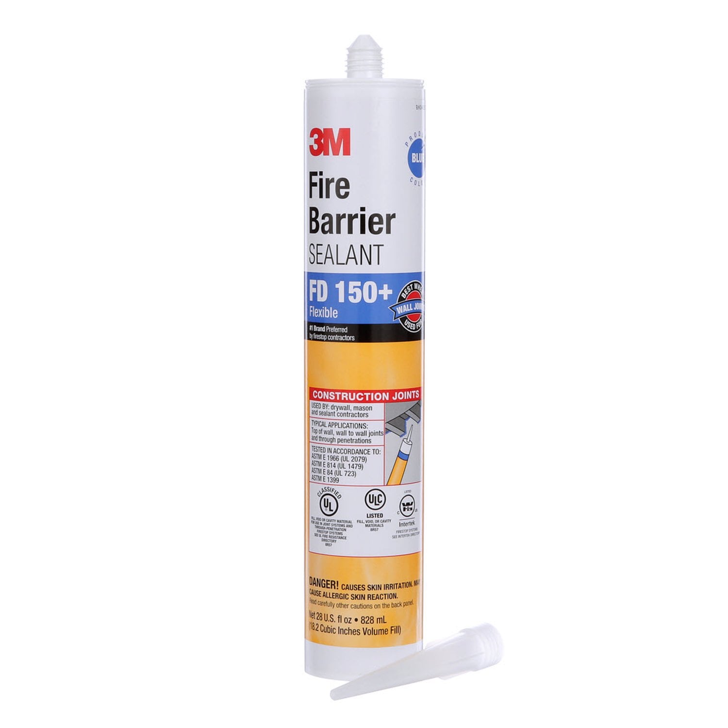 7000133848 - 3M Fire Barrier Sealant FD 150+, Blue, 28 fl oz Cartridge, 6/Case