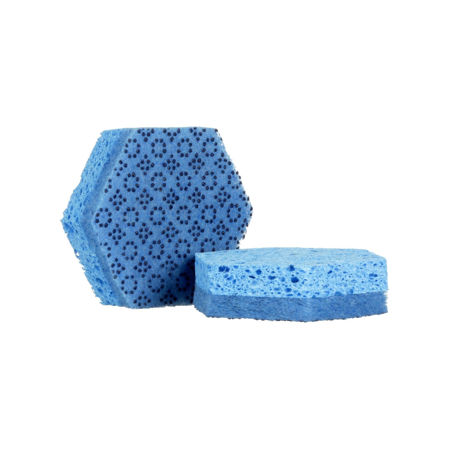 7100206483 - 3M Scotch-Brite Low Scratch Scour Sponge 3000HEX, 4.45 in x 3.85 in, 1 Sponge/Bag, 4/Inner, 4 Inners/Case