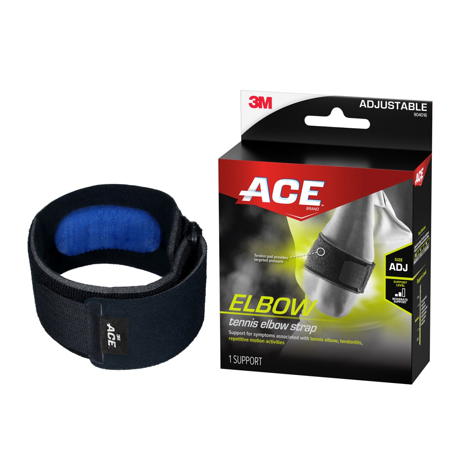 7100340501 - ACE Adjustable Tennis Elbow Strap 904016