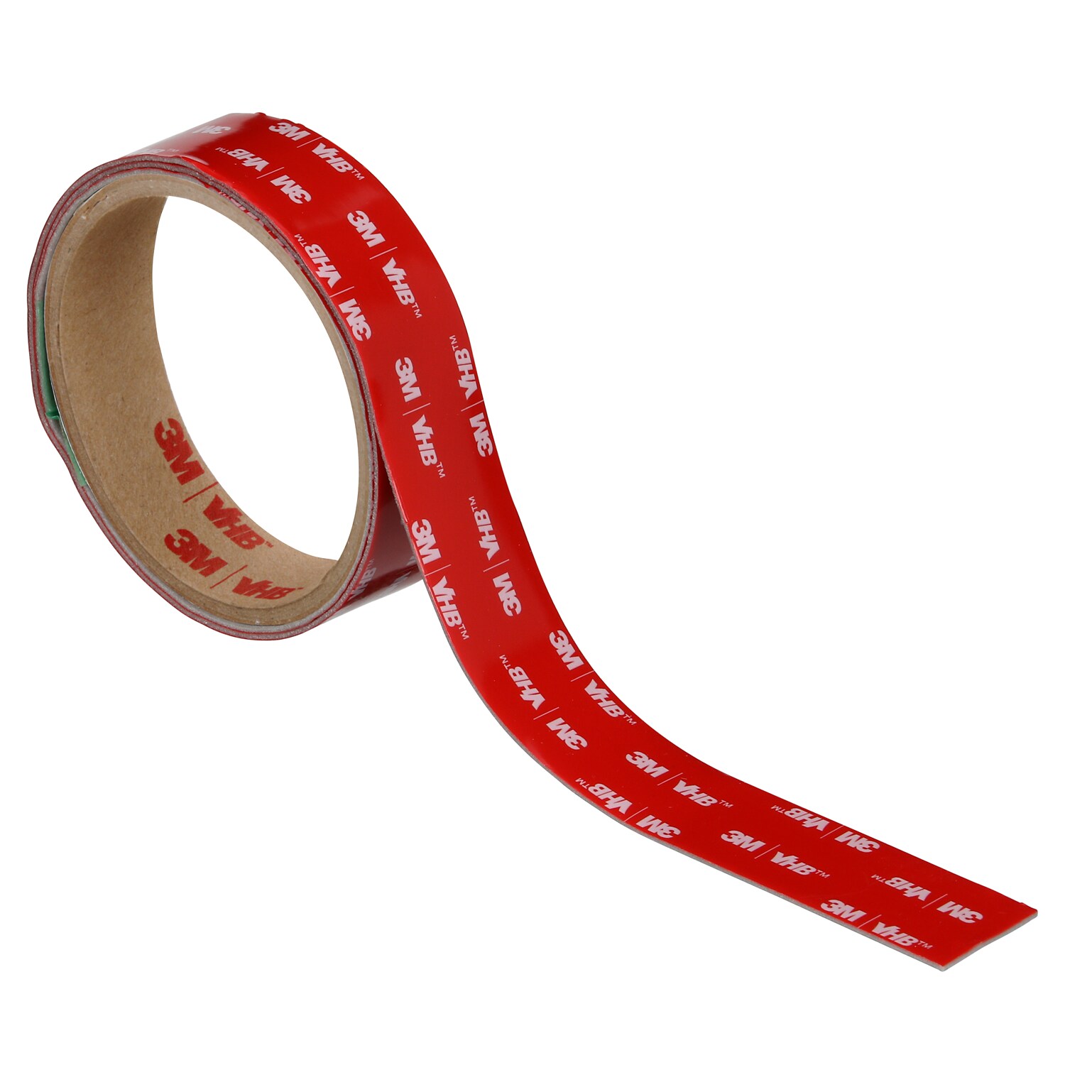 7100388360 - 3M VHB Tape LVO-040BF, Black, 1 in x 1 yd, 16 mil, Film Liner, Roll, Sample