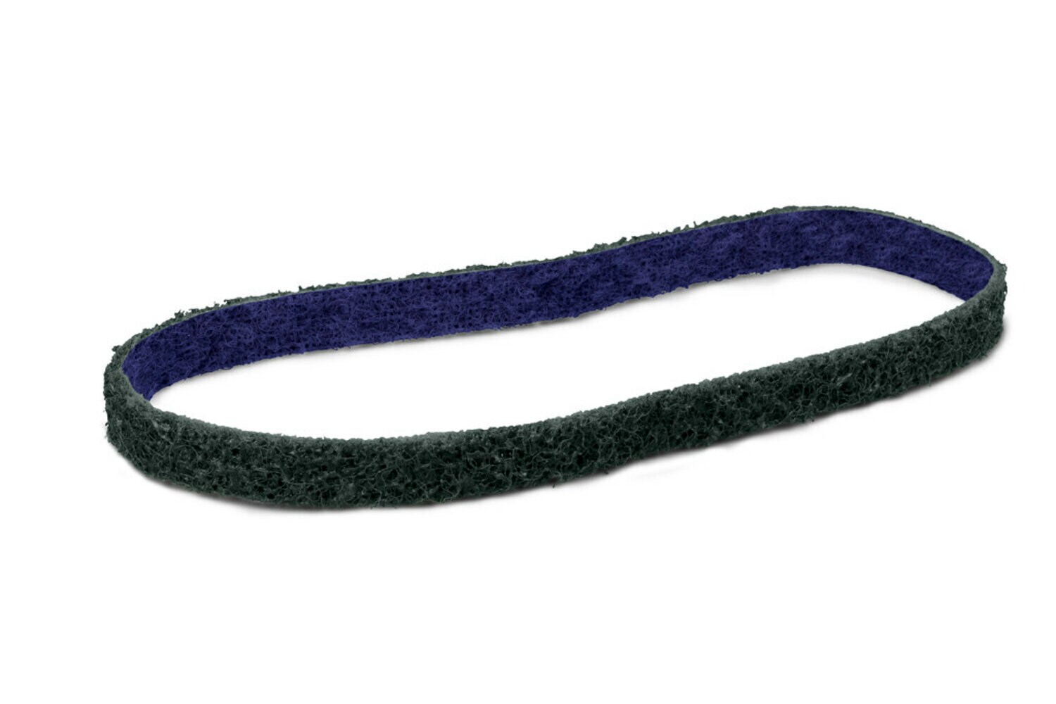 7010534481 - Scotch-Brite Durable Flex Low Stretch Belt, DF-BL, A/O Fine, 1/2 in x 12-1/16 in