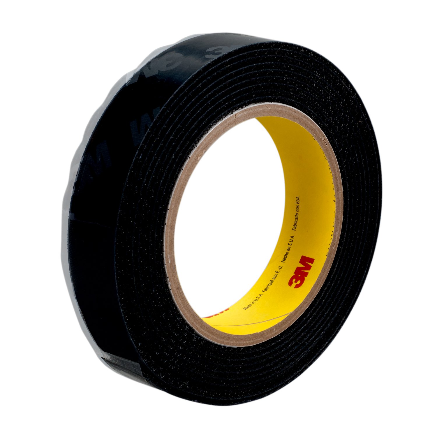 7100084231 - 3M Hook Fastener SJ3530, Black, 1 in x 50 yd, 3 Roll/Case