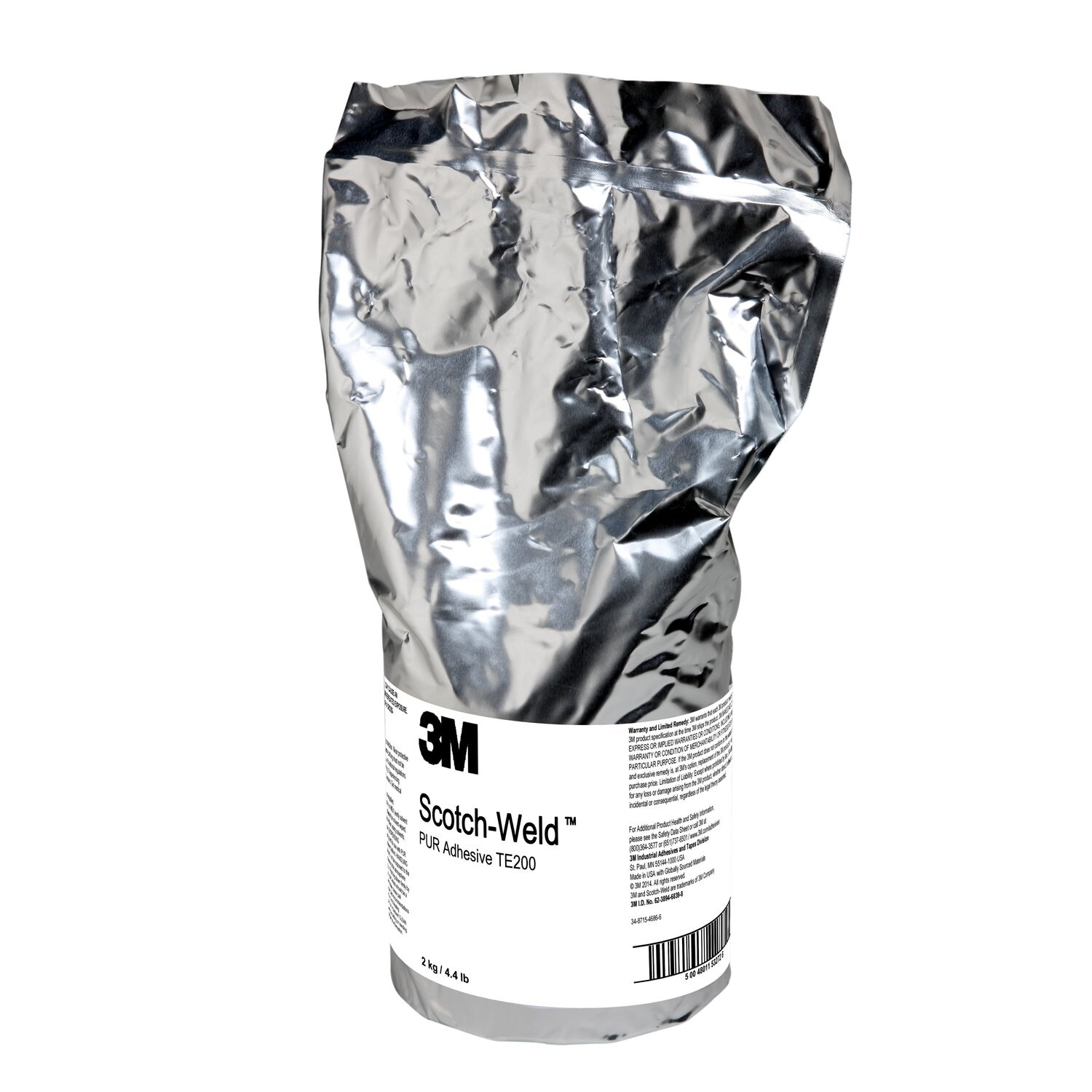 7000046540 - 3M Scotch-Weld PUR Adhesive TE200, Off-White, 2 kg (4.4 lb), 6/Case