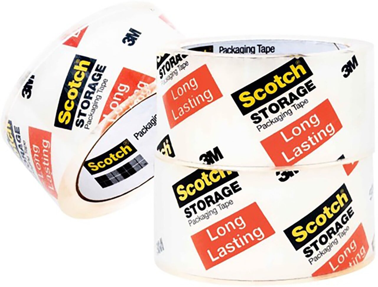 7100326503 - Scotch Long Lasting Storage Packaging Tape 3650S-LR3-4GC, 1.88 in 38.2 yd (48 mm x 35 m)