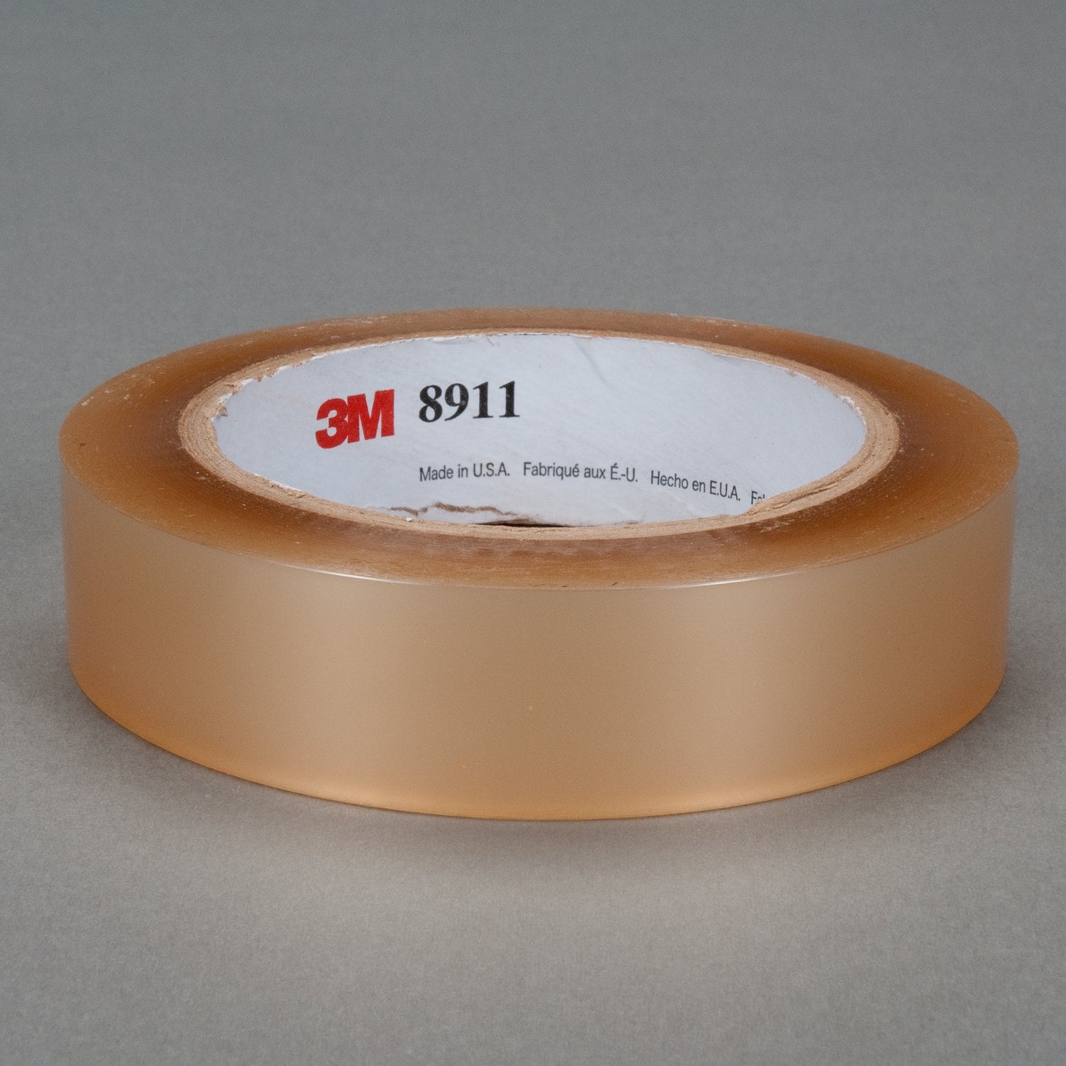 00051111927571, 3M Polyester Tape 8911, Transparent, 1 in x 72 yd, 2.3  mil, 36 rolls per case, Aircraft products, polyester-tapes