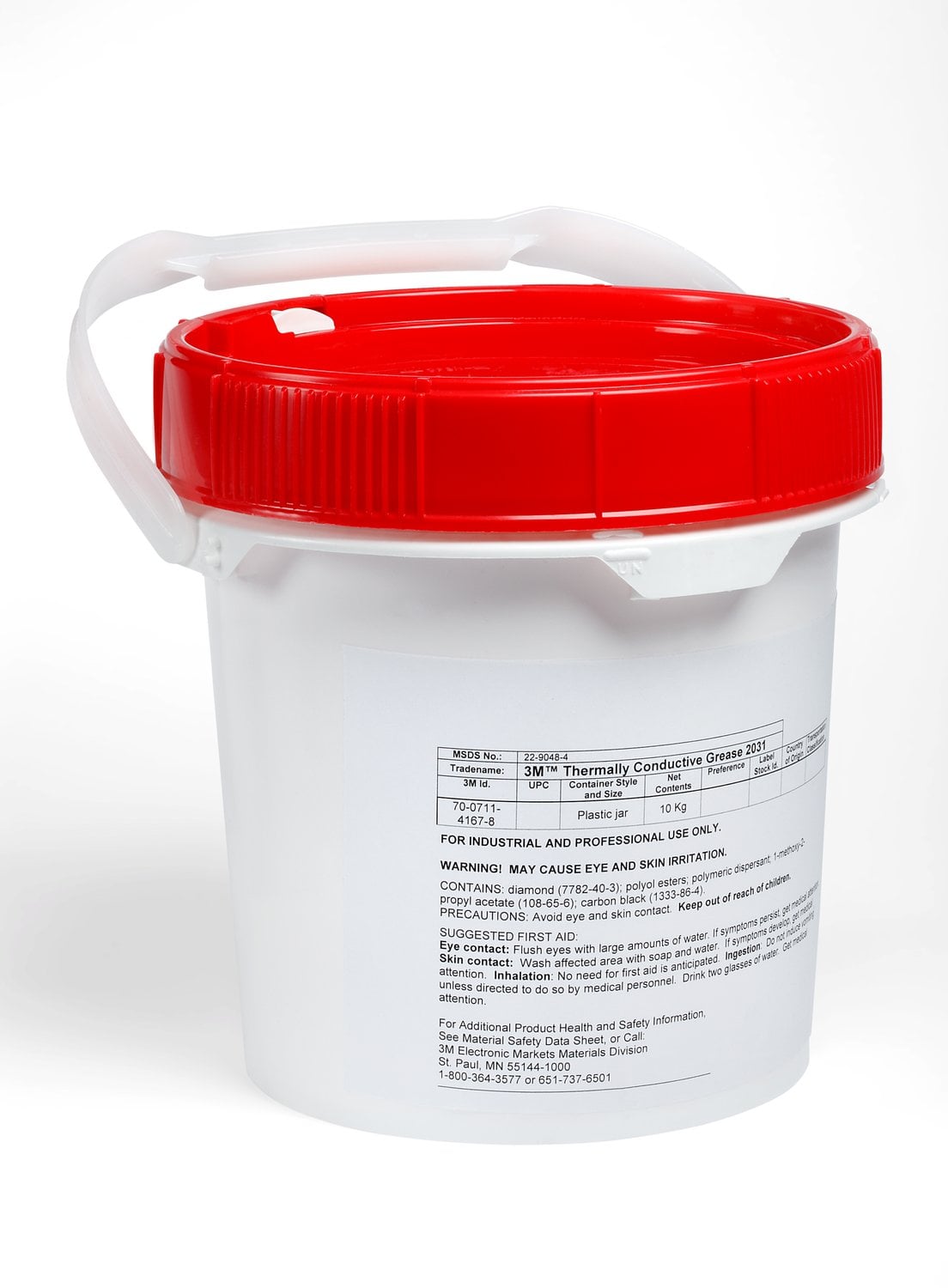 7100096936 - 3M Thermally Conductive Grease 2035, 10-kg Container, 1/Inner, 1/Case