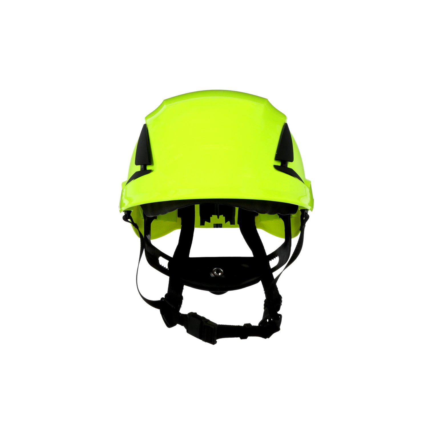 7100175585 - 3M SecureFit Safety Helmet X5014V-ANSI, HVGreen, Vented, 10 EA/Case