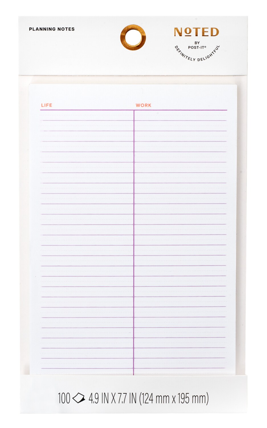 7100341315 - Post-it Planning Notes NTD10-58-2