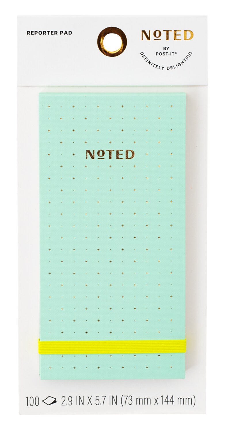 7100341338 - Post-it Reporter Pad Note NTD10-RP-1, 2.9 in x 5.7 in, 100 sheet