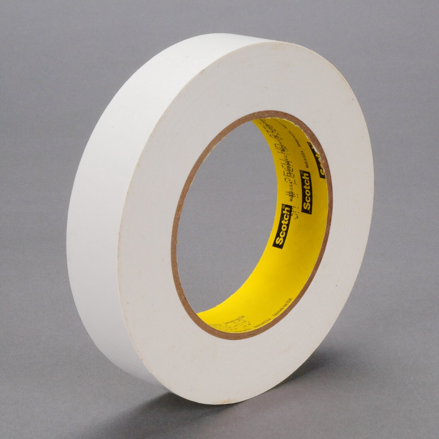 7010295678 - Scotch Printable Flatback Paper Tape 256, White, 57 in x 60 yd, 6.7 mil, 1/Case