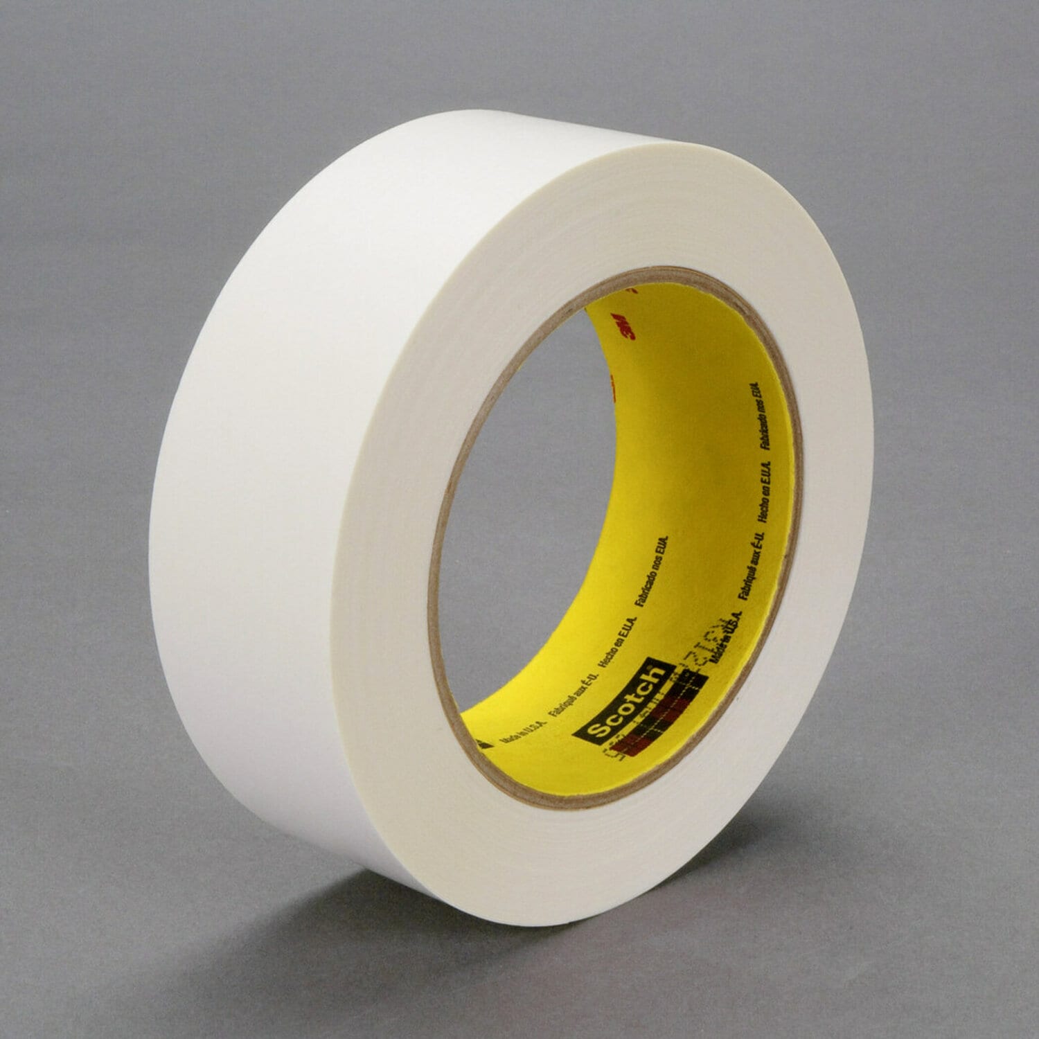 7100005220 - 3M Repulpable Flatback Tape R3127, White, 4.2 mil, Roll, Config