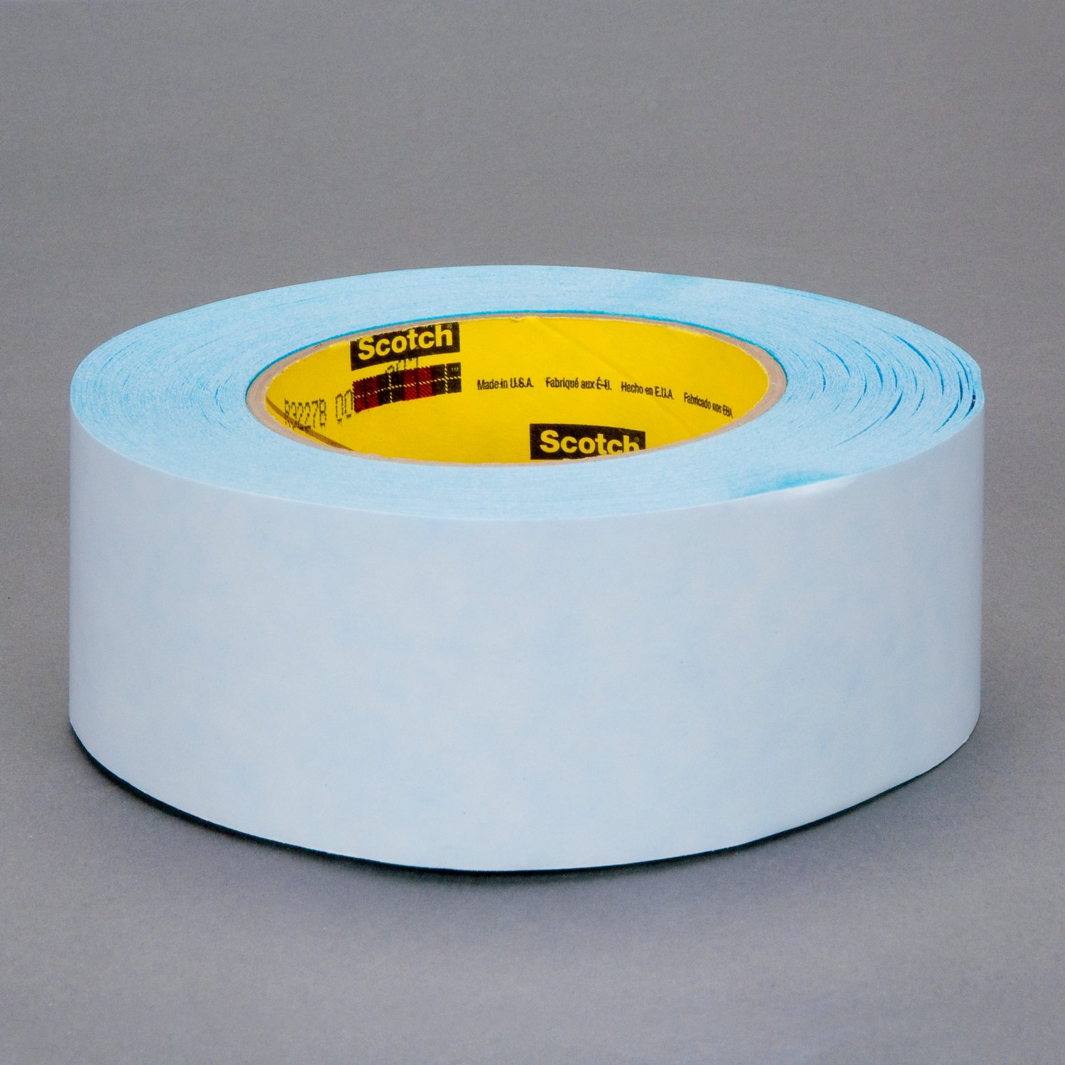 7100028145 - 3M Repulpable Double Coated Tape R3227, Blue, 48 mm x 55 m, 3.5 mil, 24
rolls per case