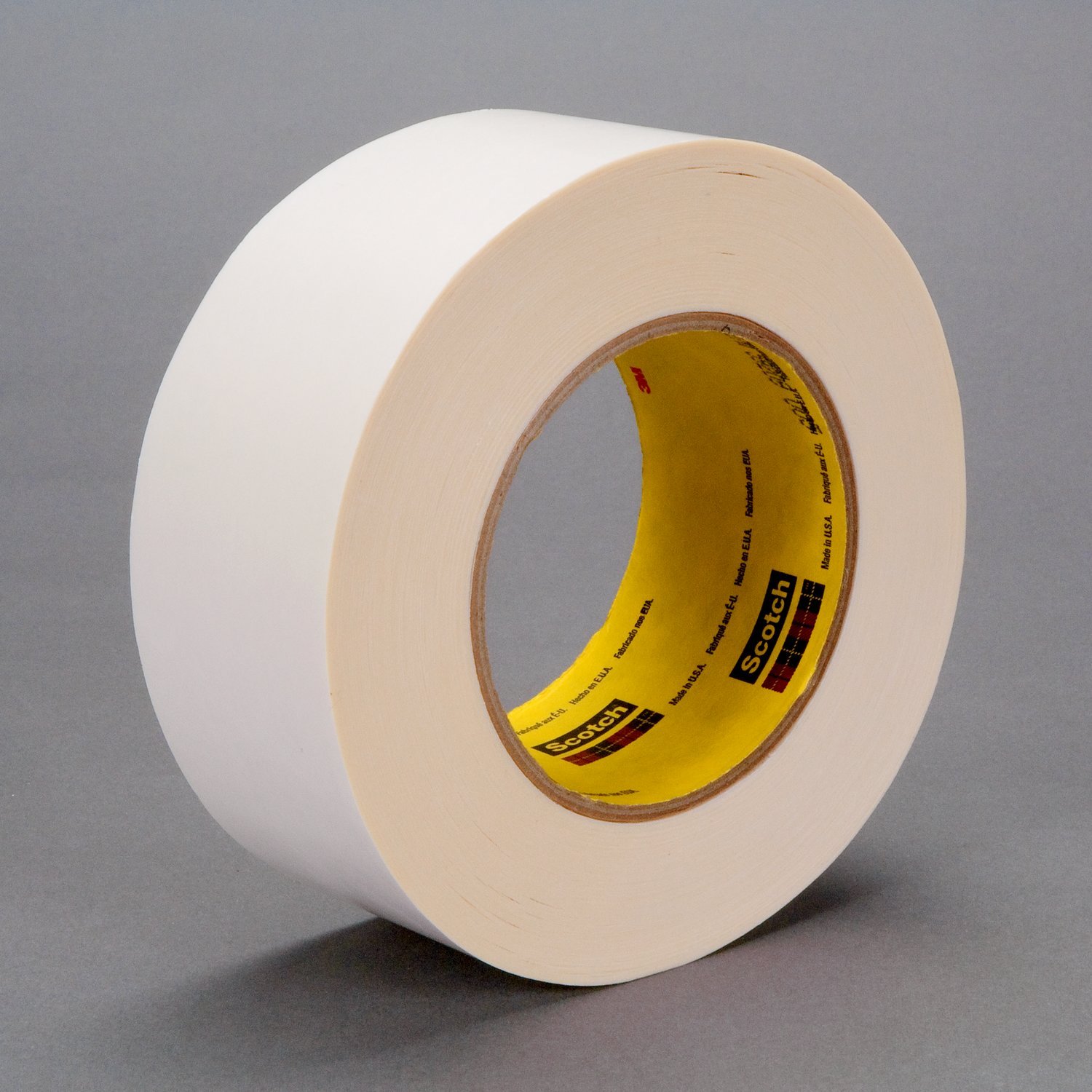 7100132937 - 3M Repulpable Heavy Duty Double Coated Tape R3287, White, 5 mil, Roll, Config