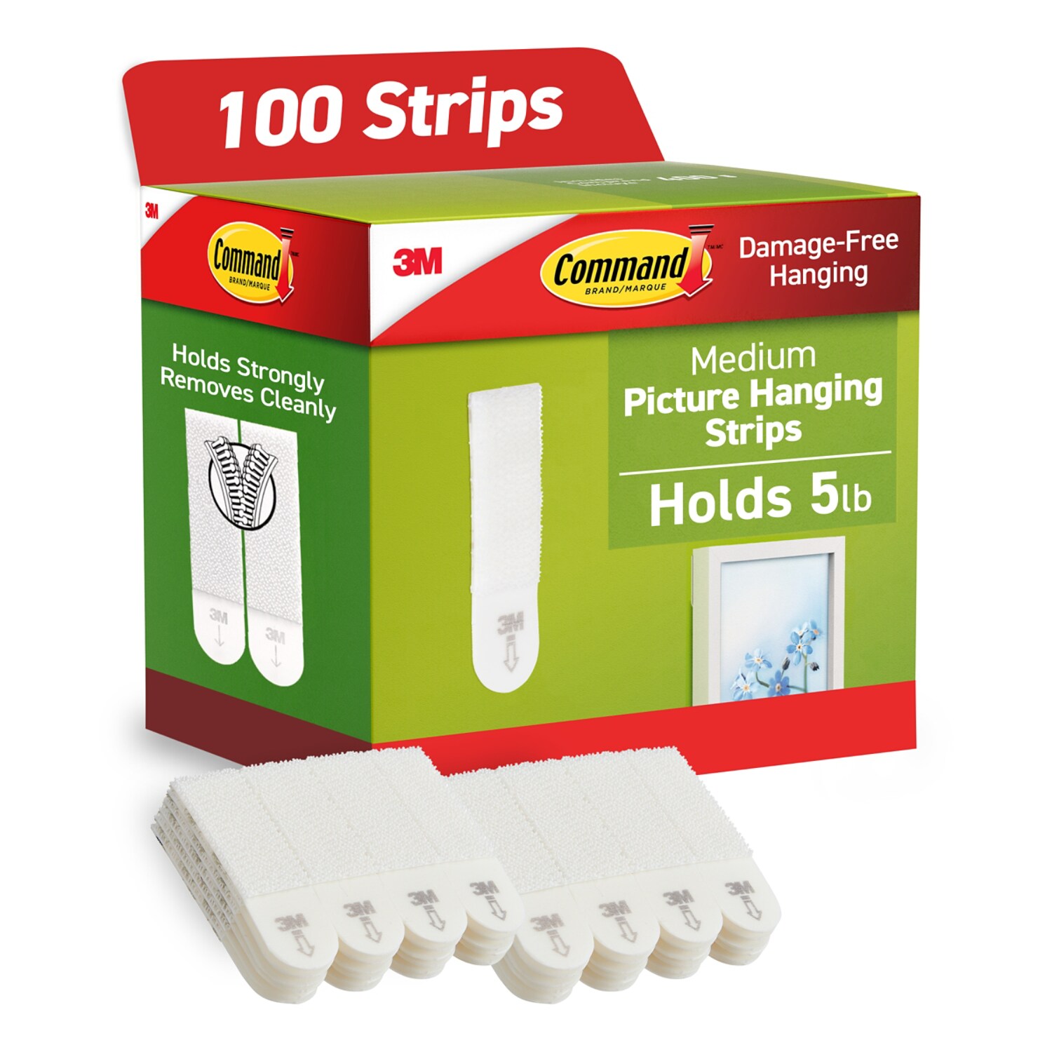 7100377995 - Command Picture Hanging Strips Trial Pack 17201CABPK-NA