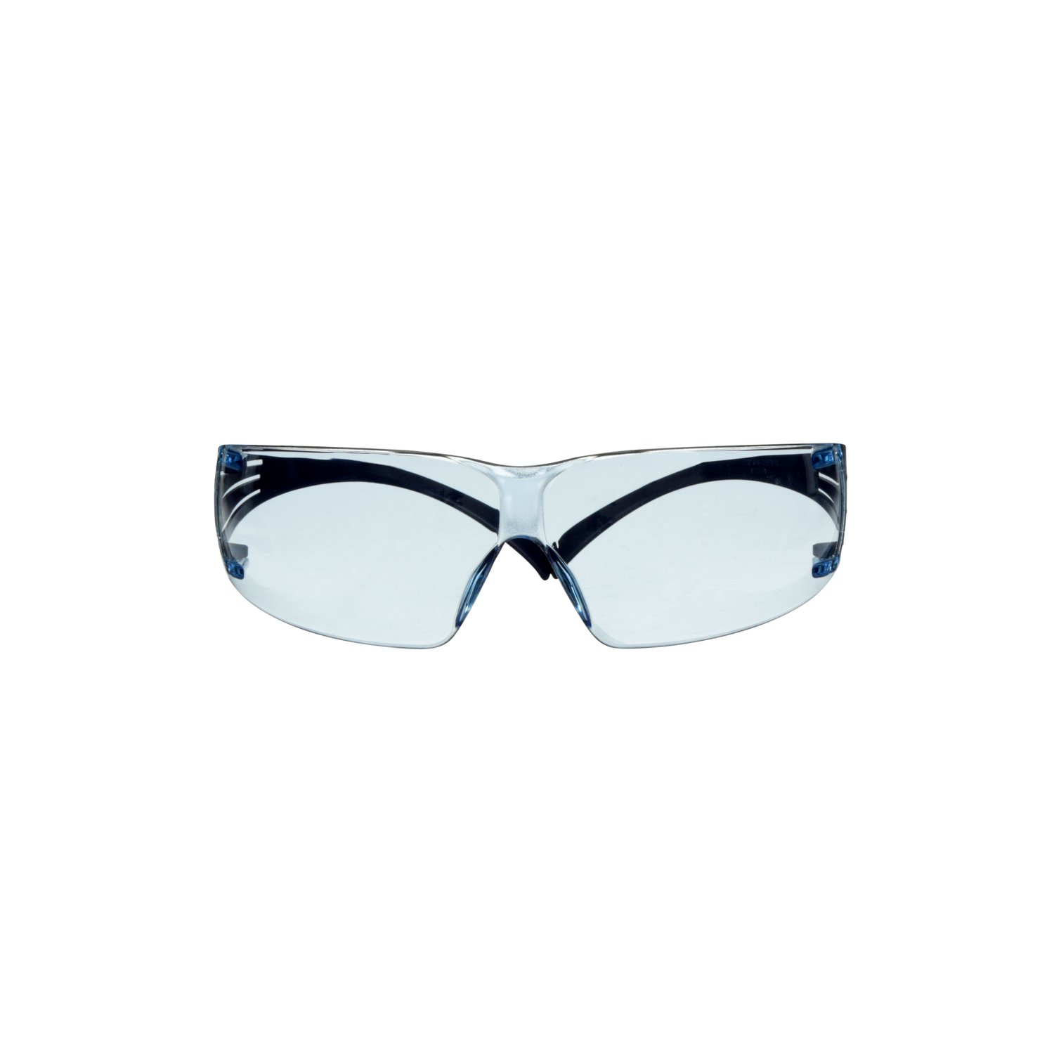 7100180046 - 3M SecureFit Protective Eyewear 200 Series SF204SGAF-BLU, Blue Temples, Blue Scotchgard Anti-Fog Lens, 20 ea/Case