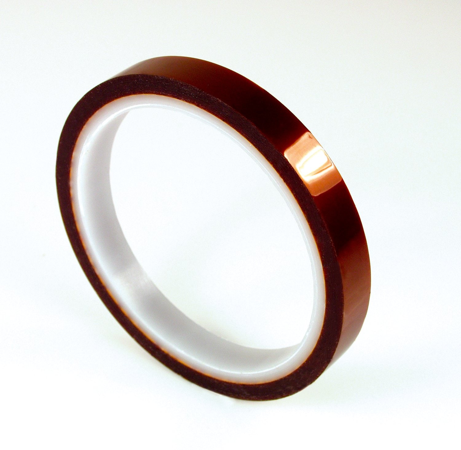 7000132180 - 3M Polyimide Film Electrical Tape 92, Amber, Silicone Adhesive, 1 mil
film, 1/2 in x 36 yd (12,70 mm x 33 m), 18/Case