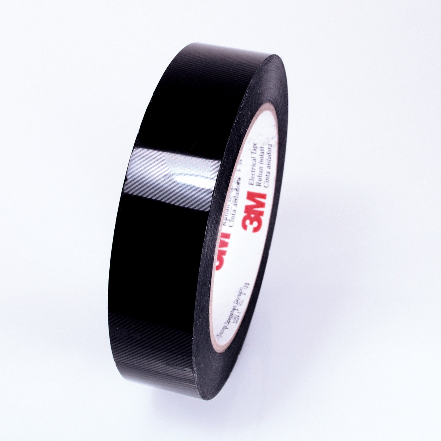 7000132840 - 3M Polyester Film Electrical Tape 1318-1, Black, 24 in X 72 yd, 3-in paper core, Log roll