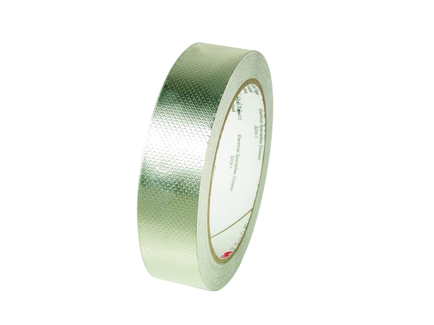 7100136952 - 3M Embossed Tin-Plated Copper Foil EMI Shielding Tape 1345, 1 in x 18 yd, 3 in Paper Core, 9 Rolls/Case
