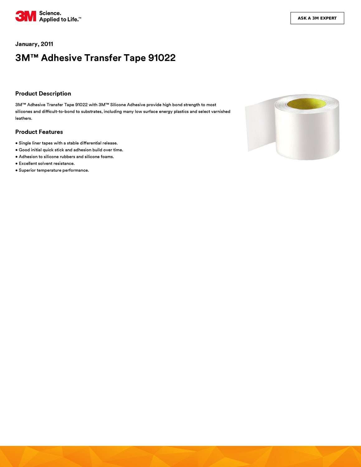3M™ Adhesive Transfer Tape 927