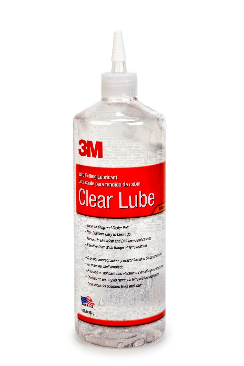 7100027021 - 3M Clear Wire Pulling Lubricant WLC-QT, 12 Drums