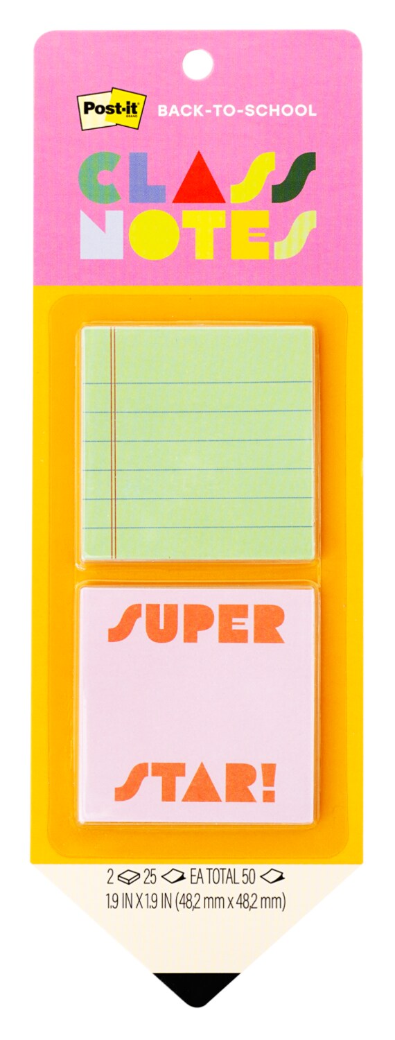 7100362608 - Post-it Class Notes BTS25-CN-1