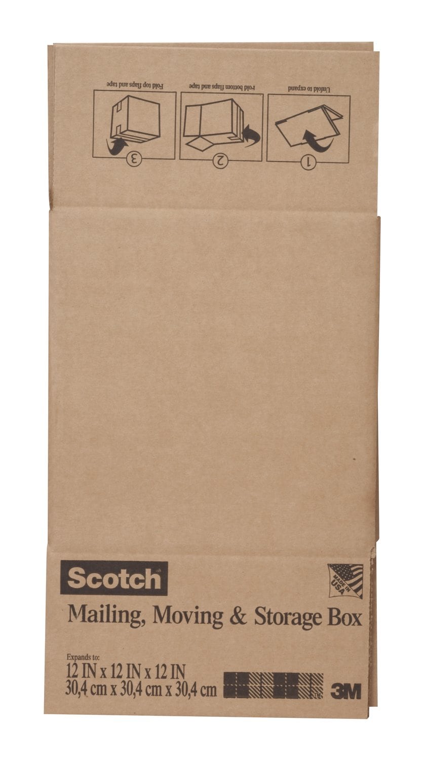 7010383818 - Scotch Folded Box, 8012FB 12 in x 12 in x 12 in