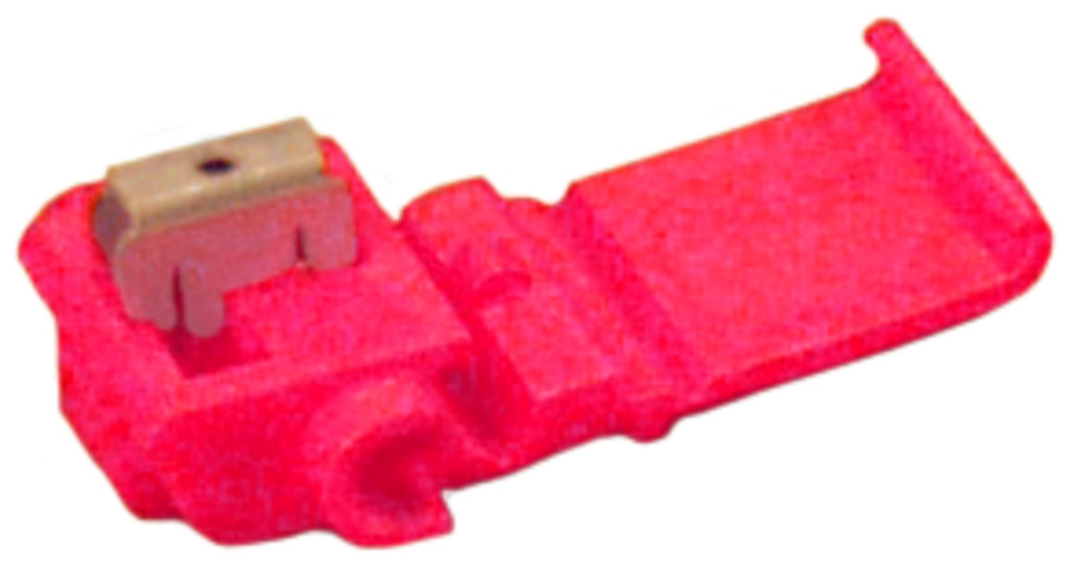 7000148820 - 3M Scotchlok Electrical IDC 557-BULK, Pigtail, Self-Stripping, Red, 22-16 AWG, 500 per carton, 5000 /Case