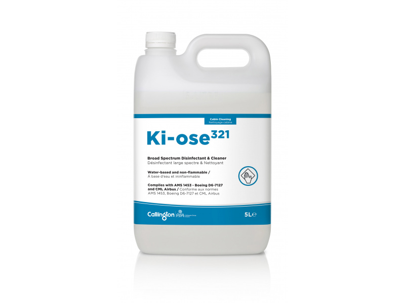 AR0006597 - CALLINGTON KI-OSE 321-323-324-325-326 - AIRCRAFT SURFACE DISINFECTANT CLEANER - 500ML PC