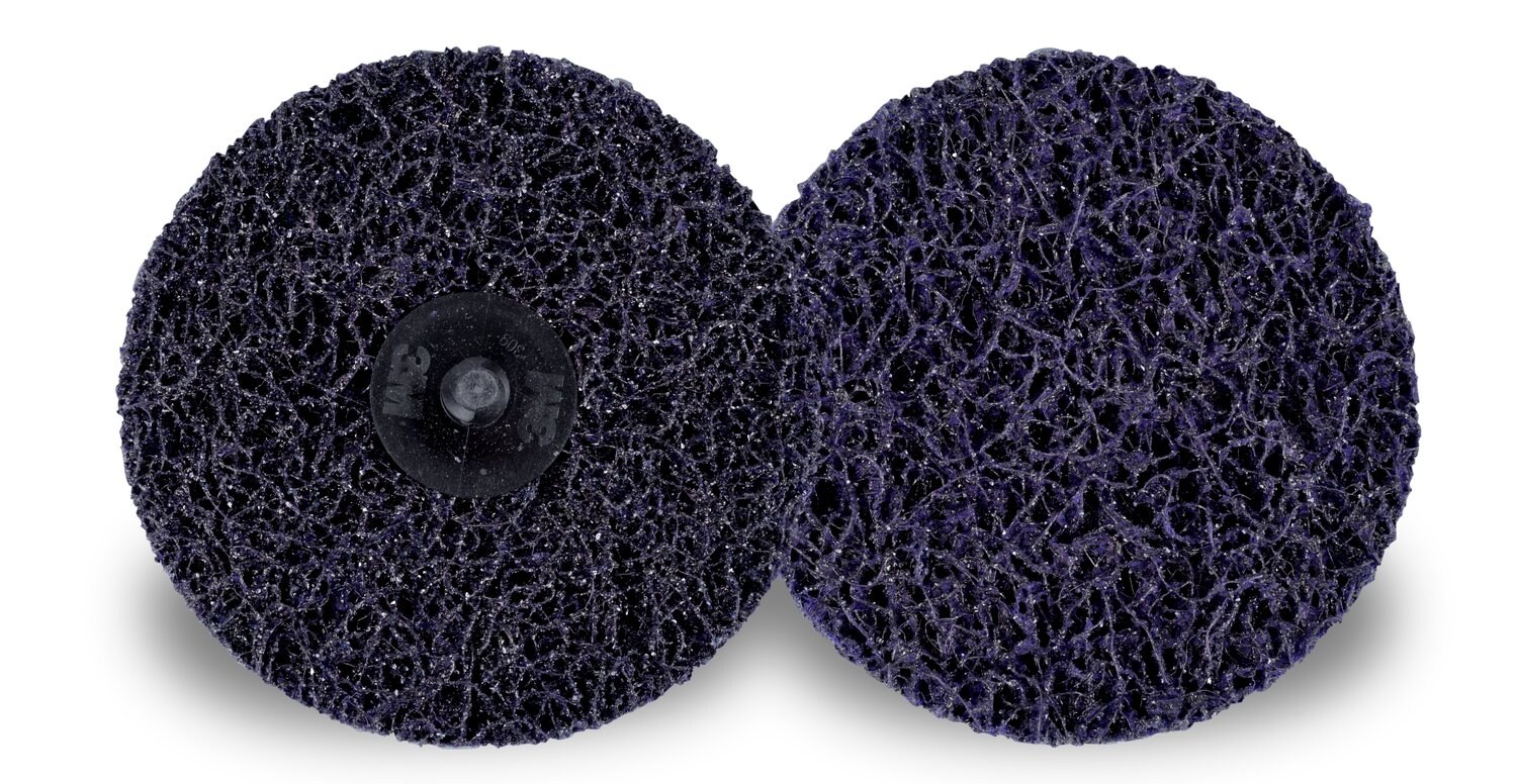7100176094 - Scotch-Brite Roloc Clean and Strip XT Pro Disc, XO-DR, SiC Extra Coarse, TR, Purple, 4 in, Die Q400BB, 10/Carton, 40 ea/Case