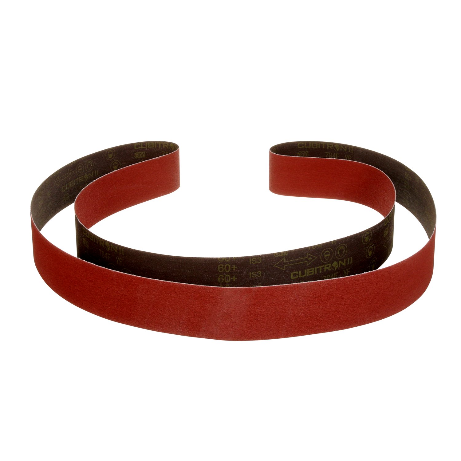 7100217459 - 3M Cubitron ll Cloth Belt 784F, 120+ XF-weight, 3 in x 10 in, Fabri-lok, Single-flex