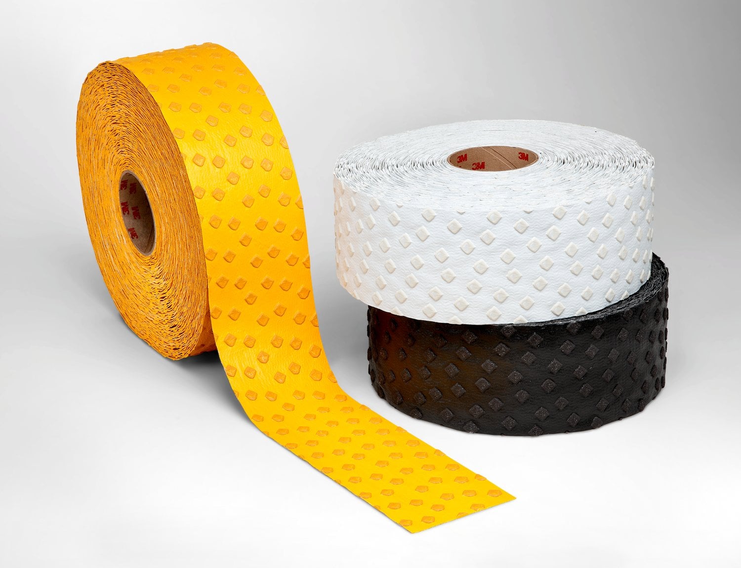 7100113213 - 3M Stamark All Weather Removable Tape A710-5, White, 1-1/2 in Black Contrast Borders, Configurable Roll