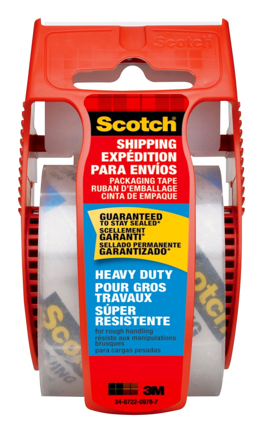 7100160787 - Scotch Heavy Duty Shipping Packaging Tape, 142-ESF, 1.88 in x 22.2 yd (48 mm x 20,3 m)