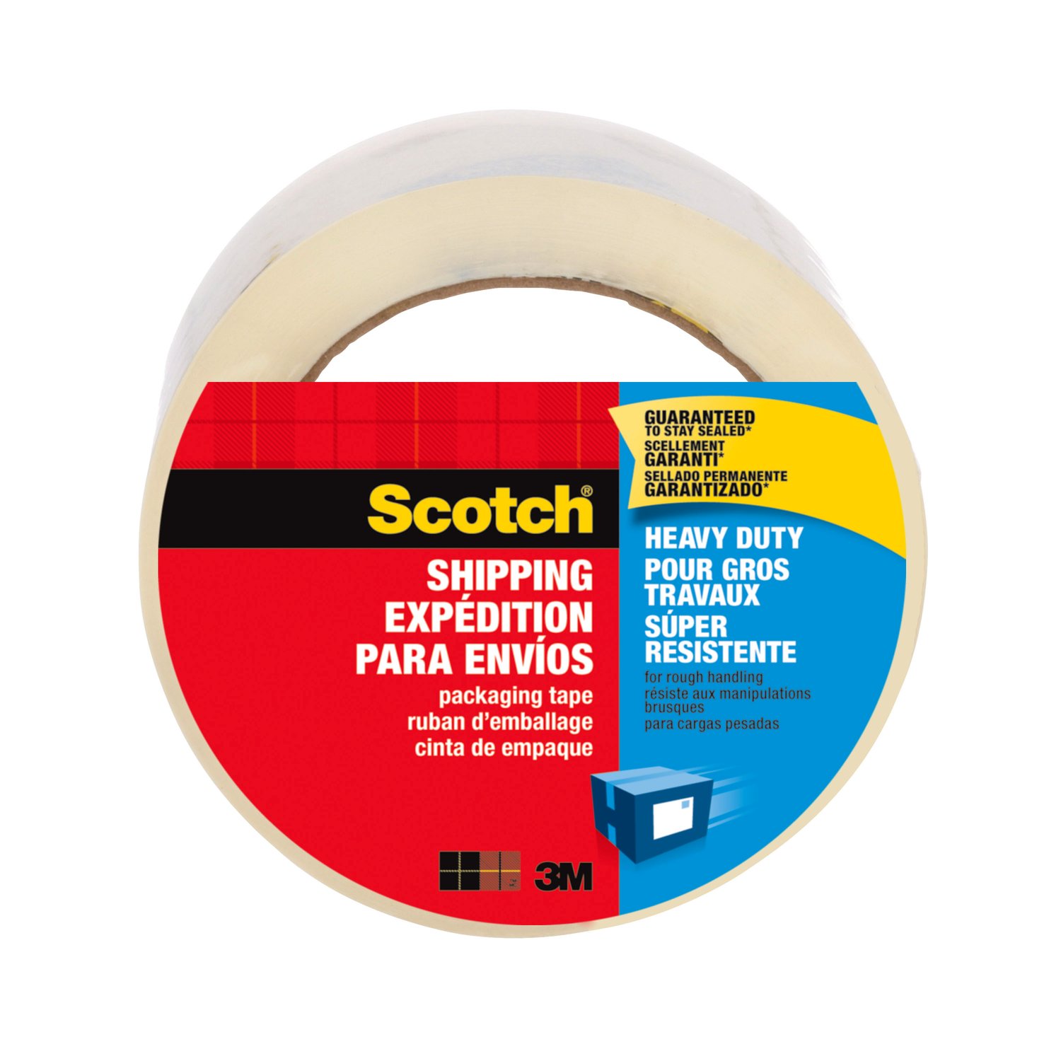 7100159330 - Scotch Heavy Duty Shipping Packaging Tape, 3850, 1.88 in x 54.6 yd (48 mm x 50 m)