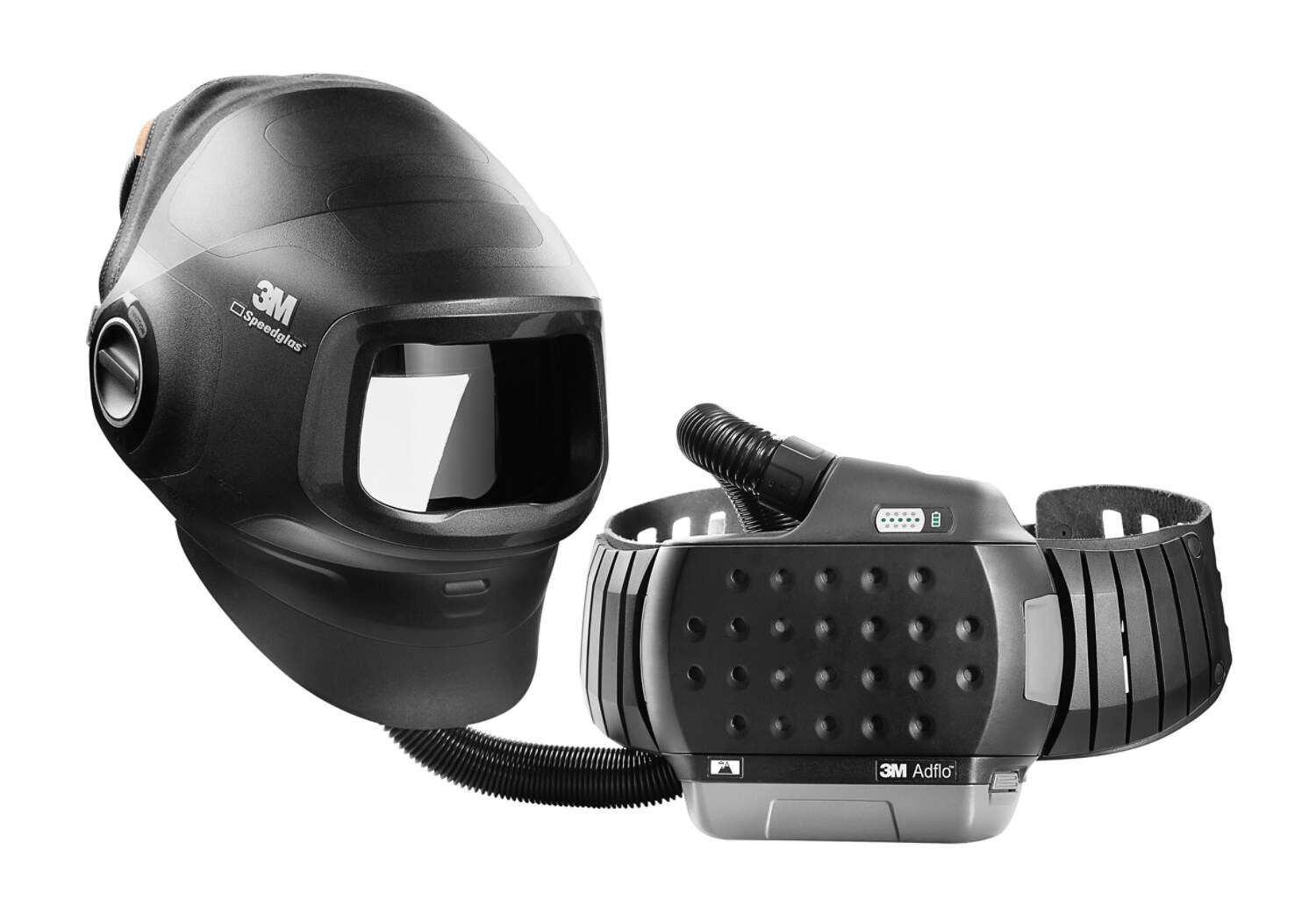 7100260394 - 3M Speedglas Heavy-Duty Welding Helmet G5-01 with 3M Adflo PAPR Assembly 46-11-1-00, No ADF, 1 ea/Case