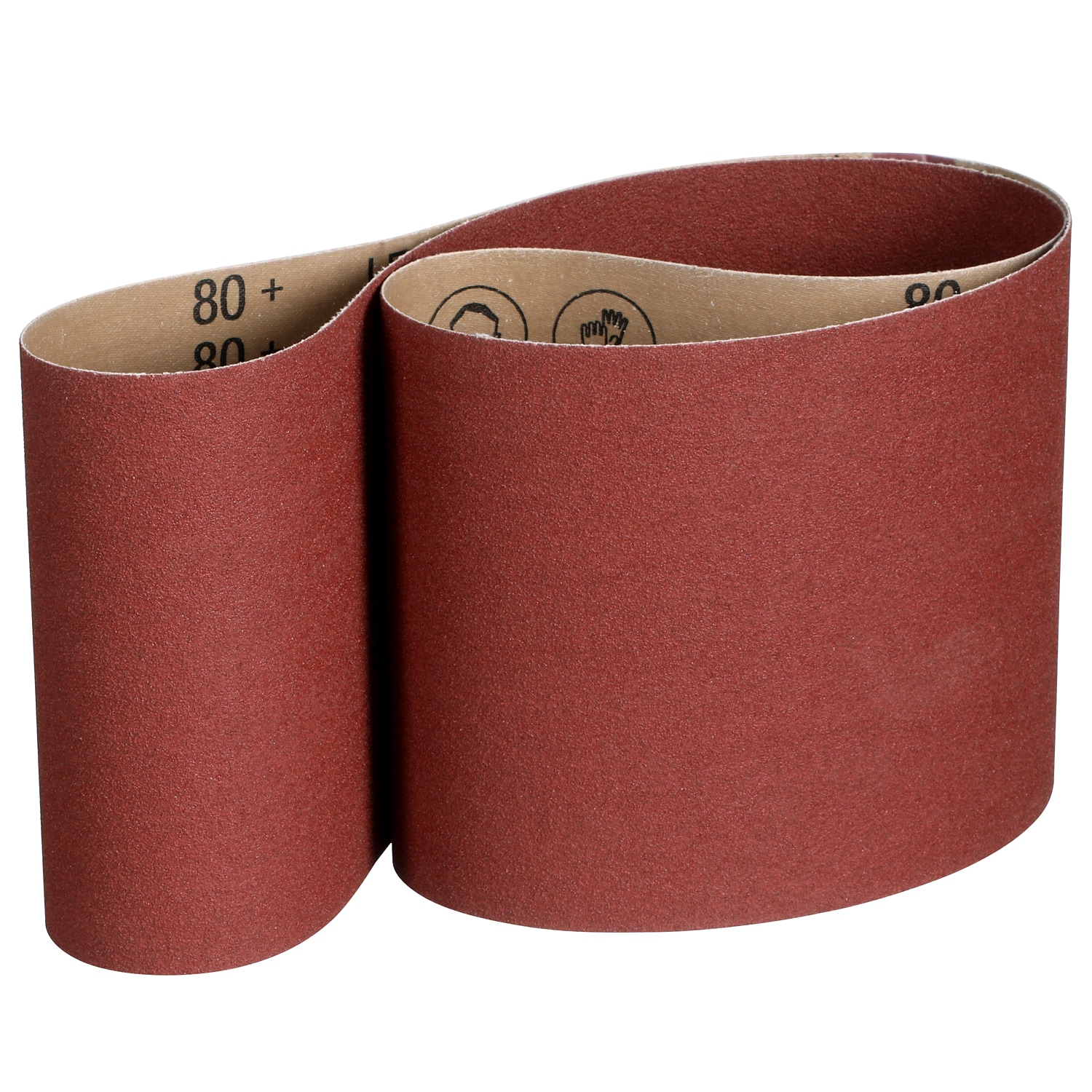 7100405820 - 3M Cloth Belt 384F, 80+ XF-weight, 6 in x 48 in, Film-lok, Single-flex, 5 ea/Case, Special Packaging