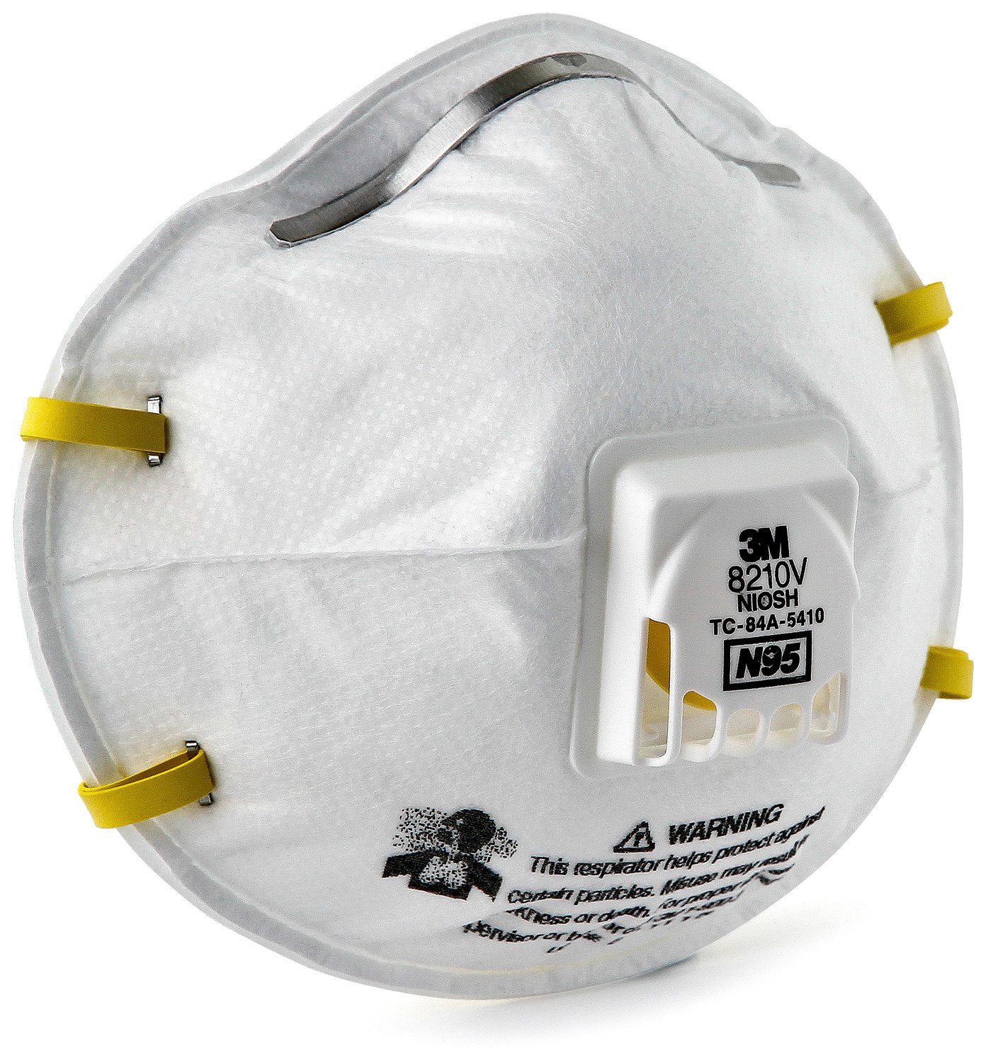 7000002462 - 3M Particulate Respirator 8210V, N95 80 EA/Case