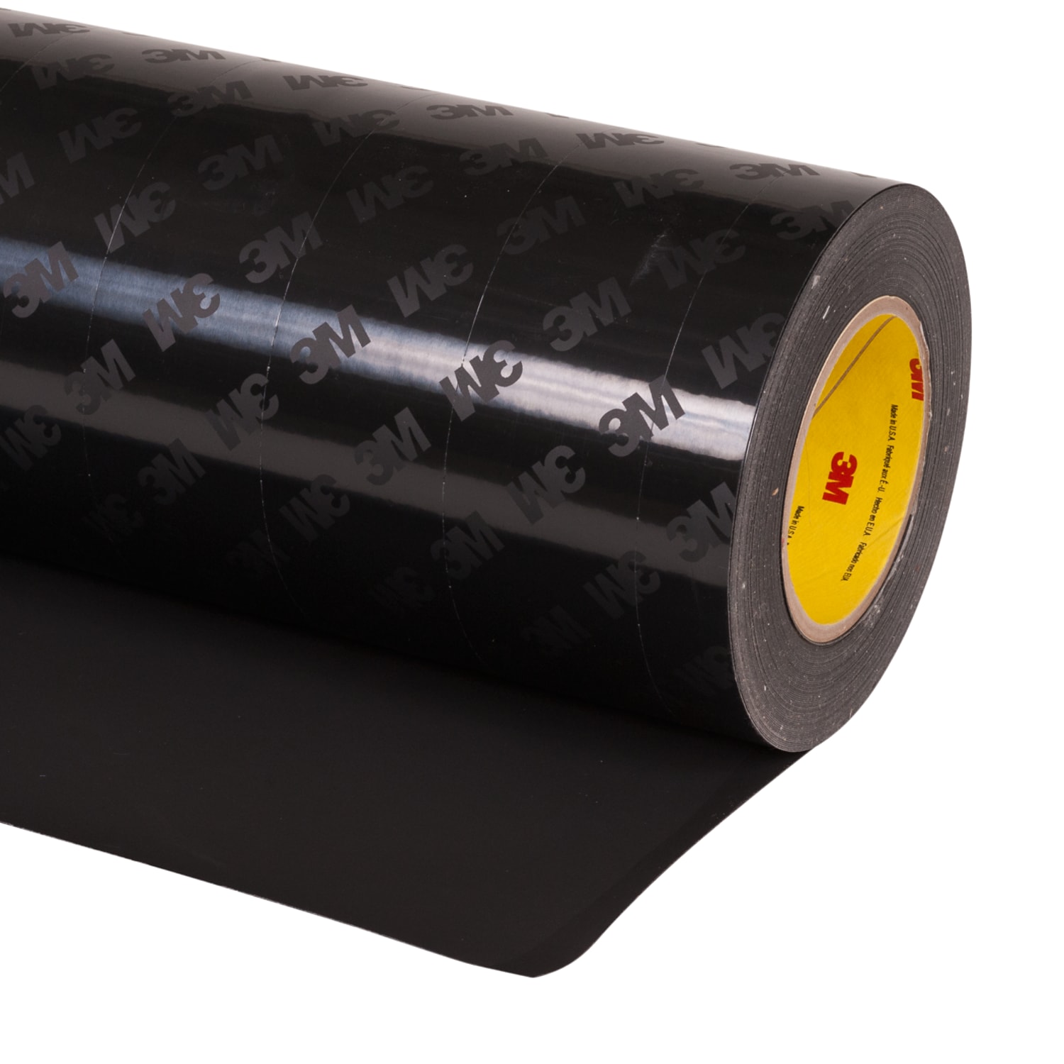 7100122246 - 3M Polyurethane Protective Tape 8667HS, Matte Black, Skip Slit Liner, Configurable