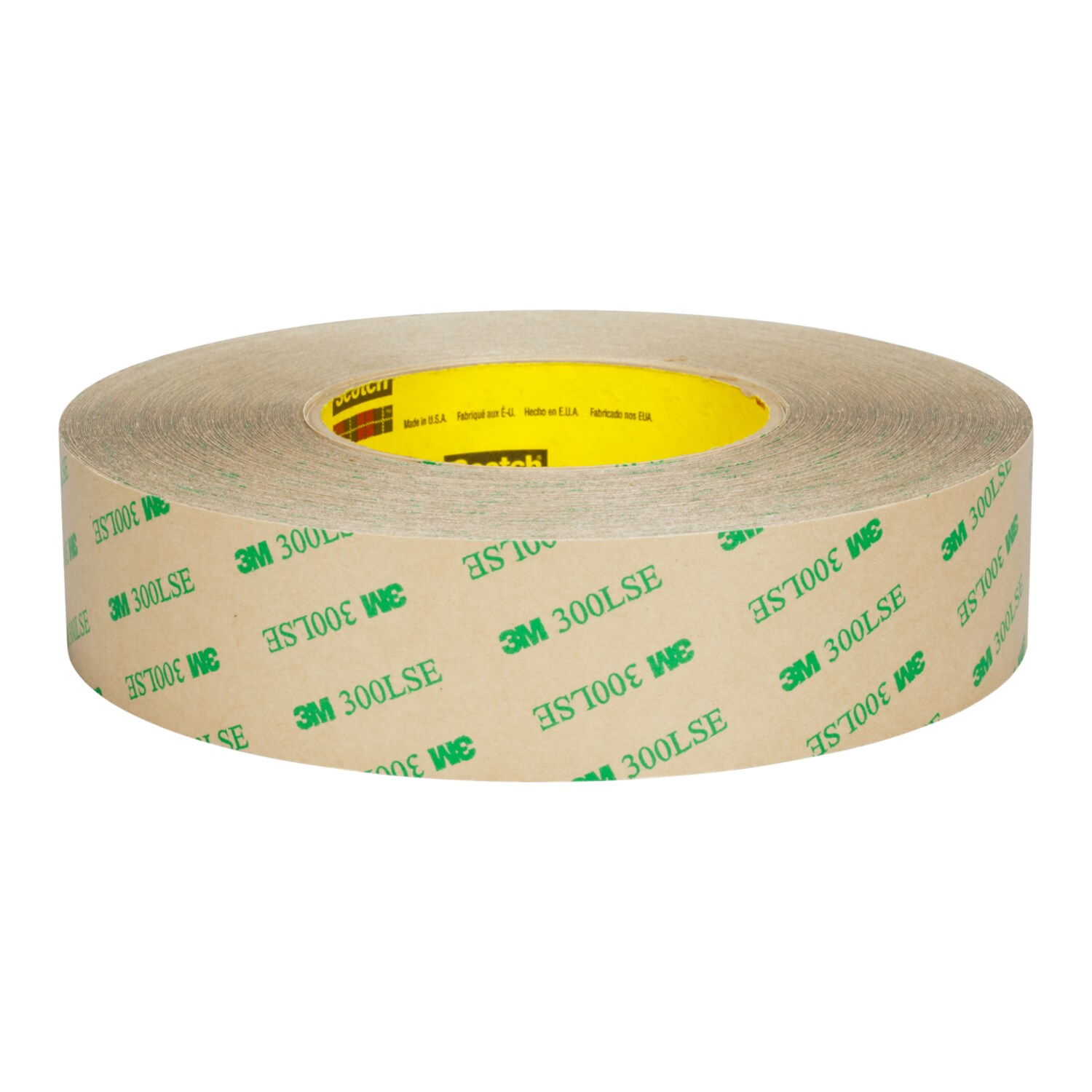 7010373347 - 3M Adhesive Transfer Tape 9672LE, Clear, 6 in x 100 yd, 5 mil, 1 Roll/Case