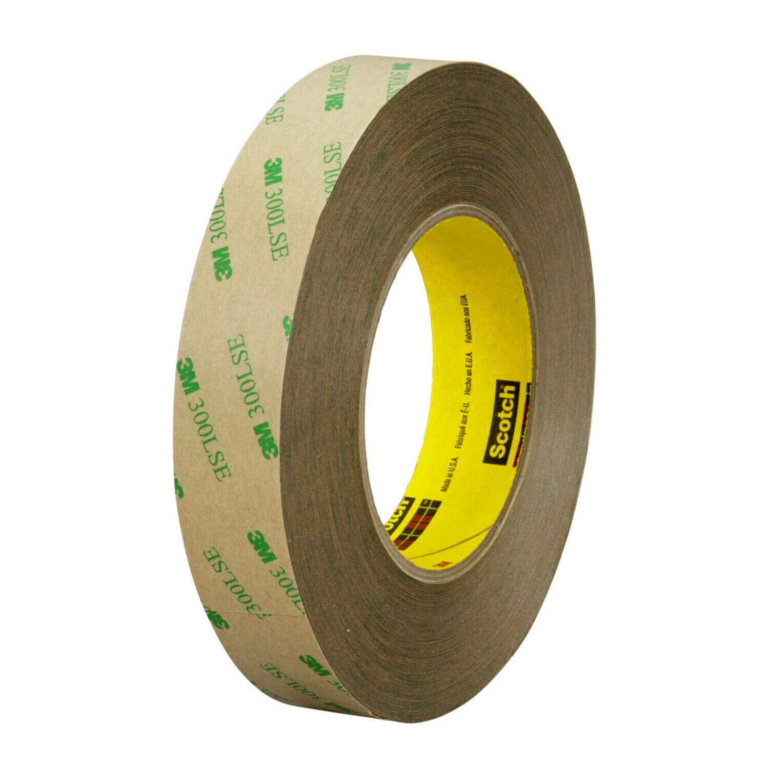 7100073052 - 3M Double Coated Tape 93010LE, Clear, 3.9 mil, Roll, Config