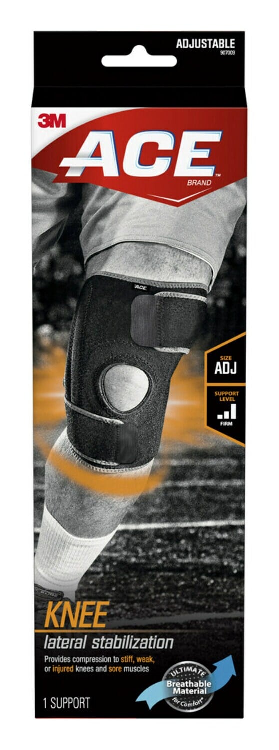 7100189226 - ACE Knee Support with Side Stabilizers 907009, Adjustable