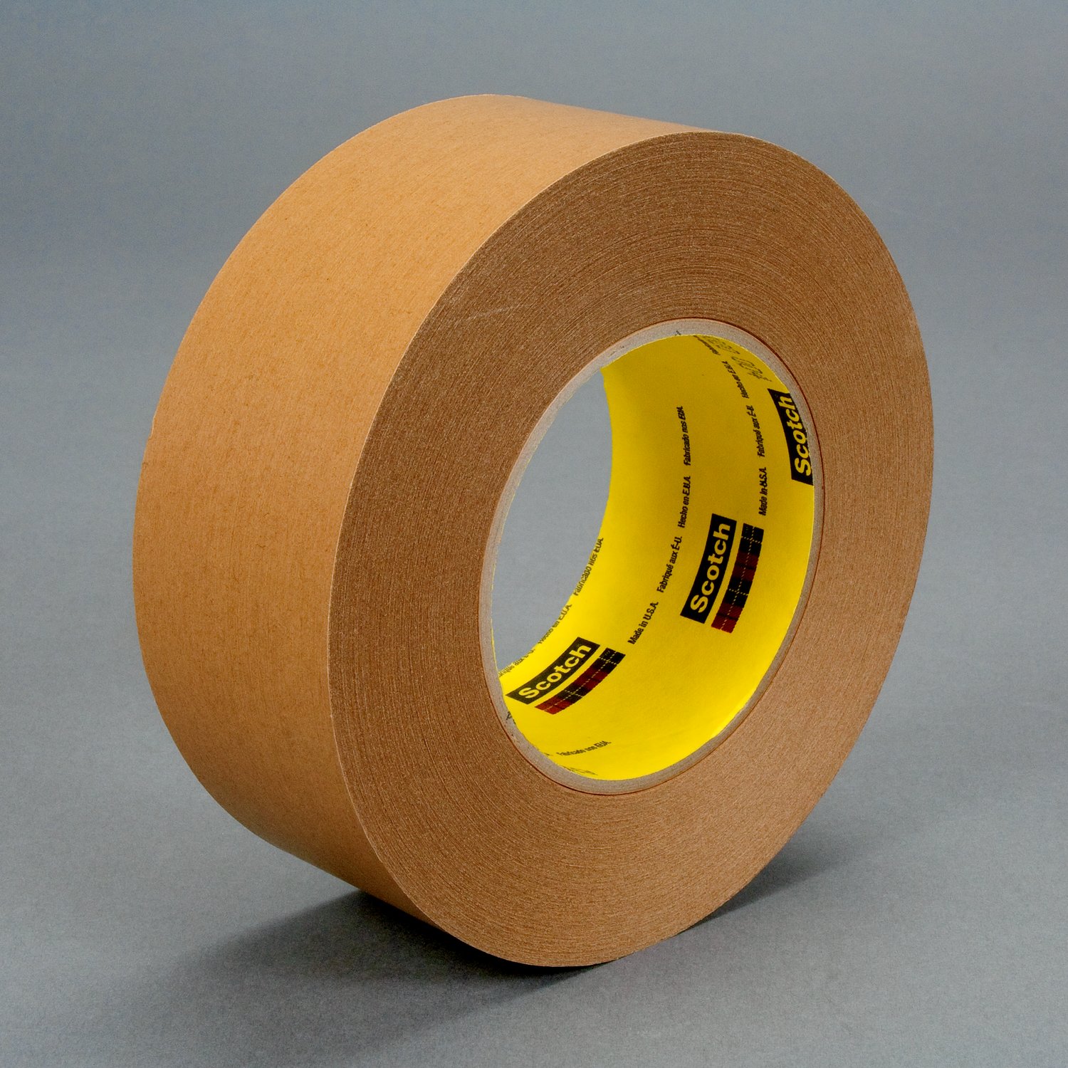 7100132934 - 3M Repulpable Strong Single Coated Tape R3187, Kraft, 7.5 mil, Roll, Config
