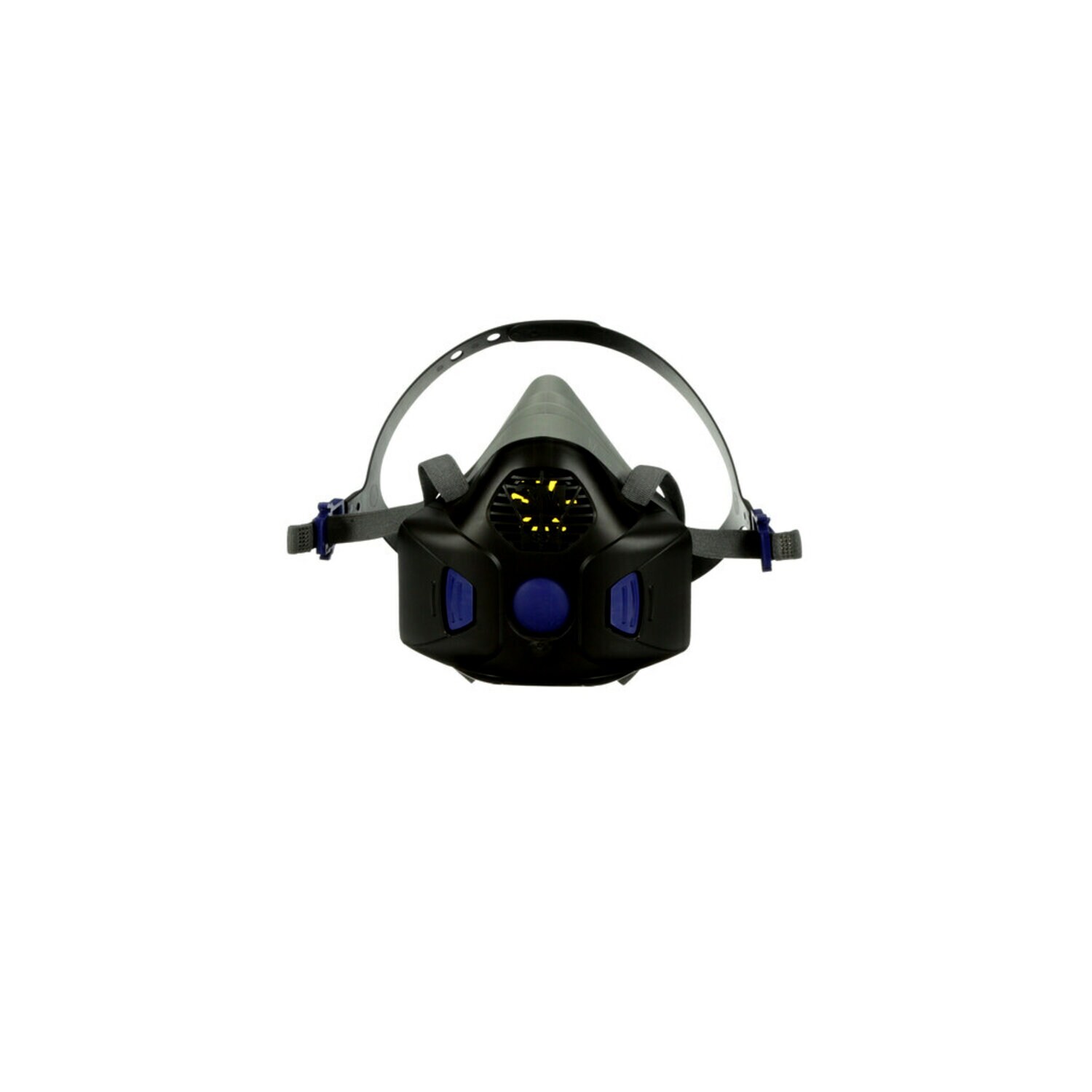 7100172051 - 3M Secure Click Half Facepiece Reusable Respirator with Speaking Diaphragm HF-802SD, Medium, 10 ea/Case