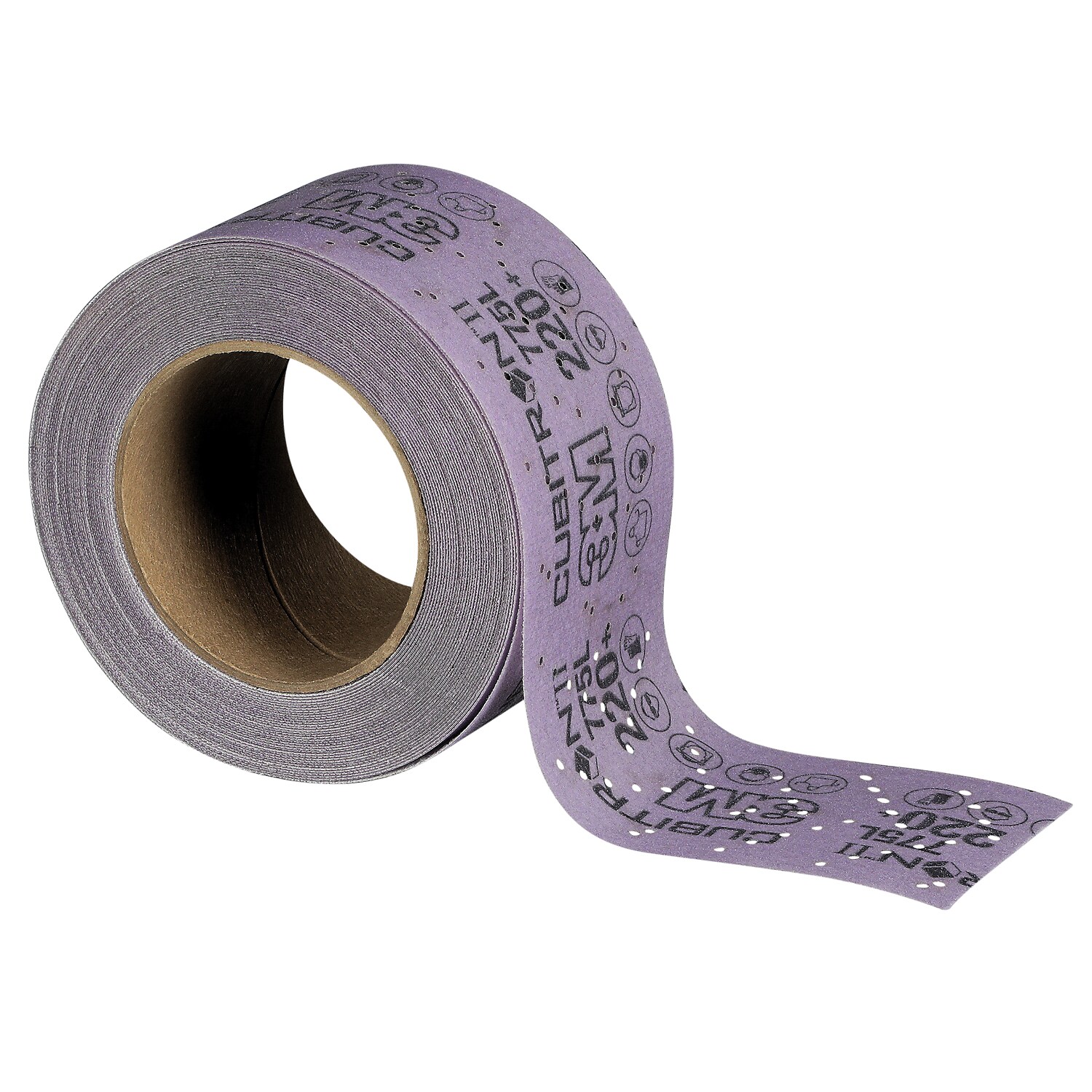 7100386042 - 3M Xtract Cubitron II Film Sheet Roll 775L, 220+ 3MIL, 4.5 in x 13.1 yd, Die M106, 4 ea/Case