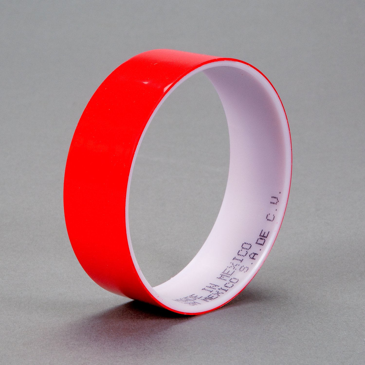 7010045008 - 3M Polyester Film Tape 850, Red, 1 1/4 in x 72 yd, 1.9 mil, 24 Roll/Case
